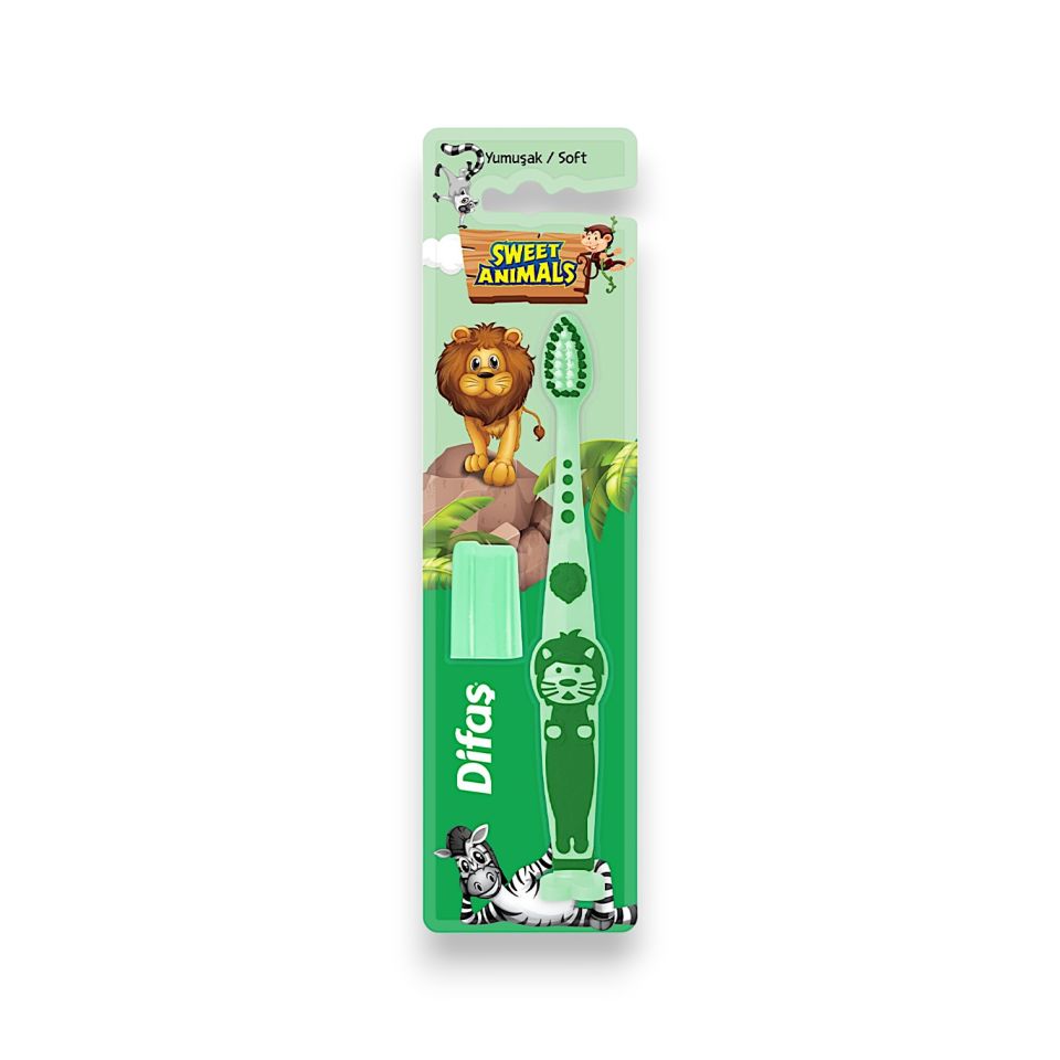 Difaş Sweet Animals Diş Fırçası Yumuşak