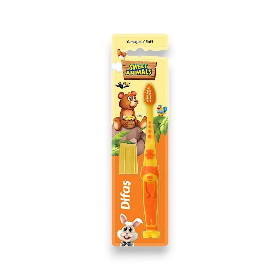 Difaş Sweet Animals Diş Fırçası Yumuşak