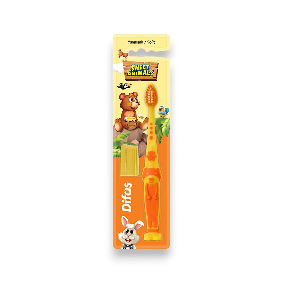 Difaş Sweet Animals Diş Fırçası Yumuşak