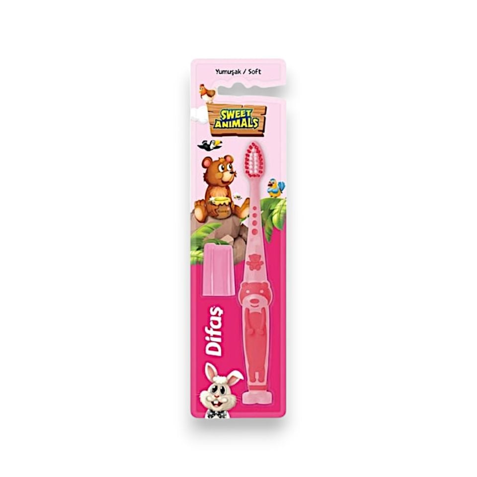 Difaş Sweet Animals Diş Fırçası Yumuşak