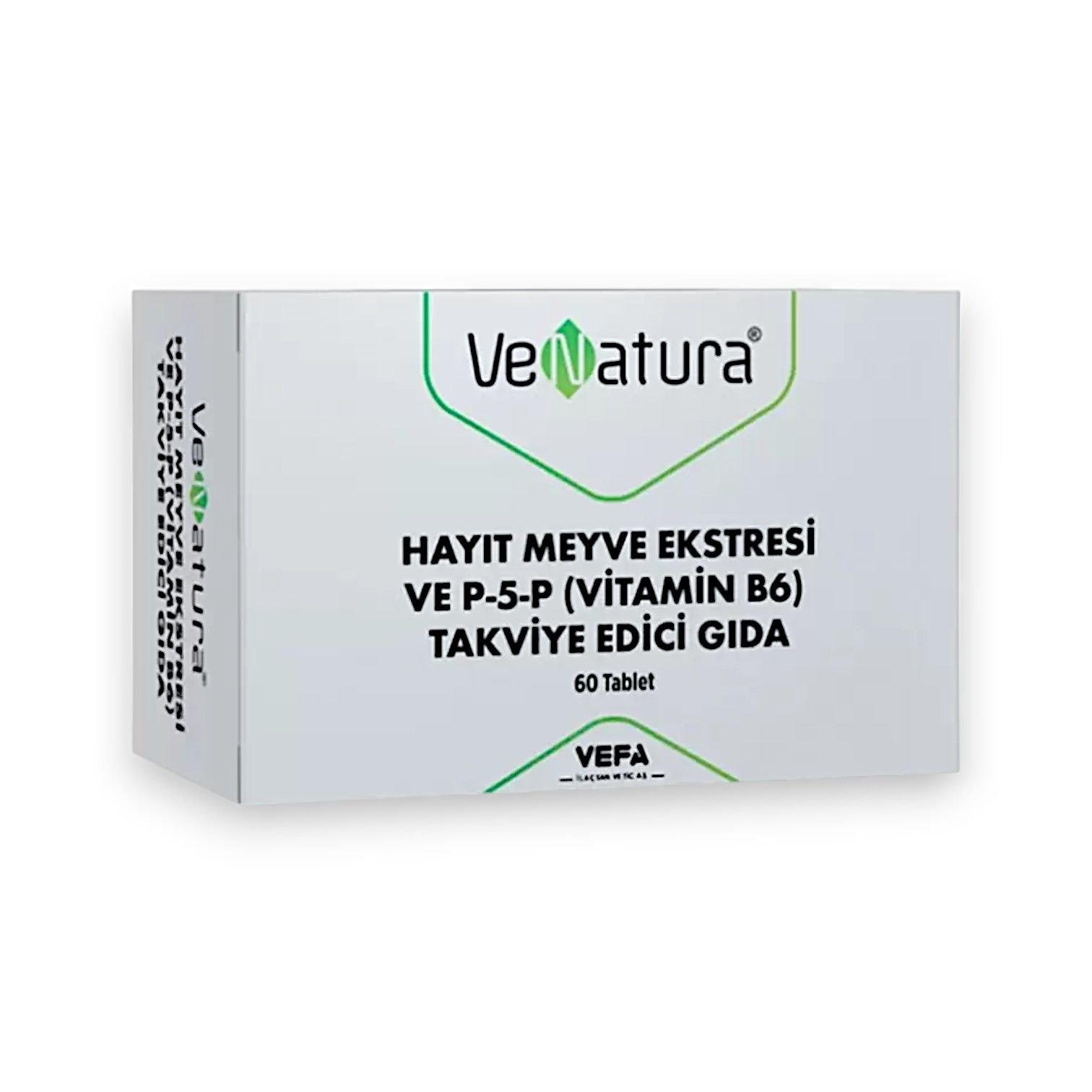 Venatura Hayıt Meyve Ekstresi P5P Vitamin B6 60 Tablet
