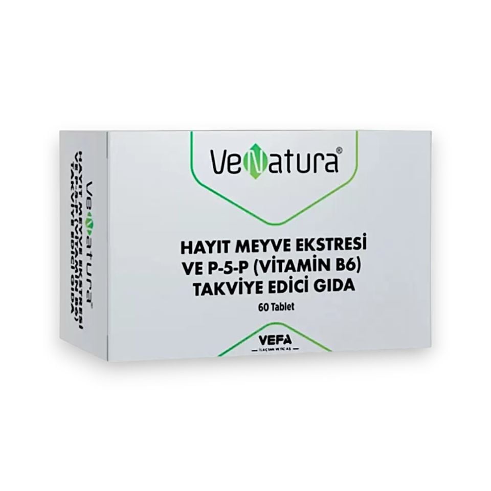 Venatura Hayıt Meyve Ekstresi P5P Vitamin B6 60 Tablet