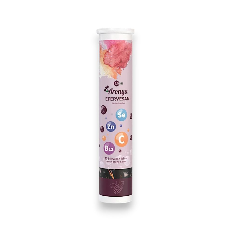 Mor Aronya Efervesan 20 Tablet