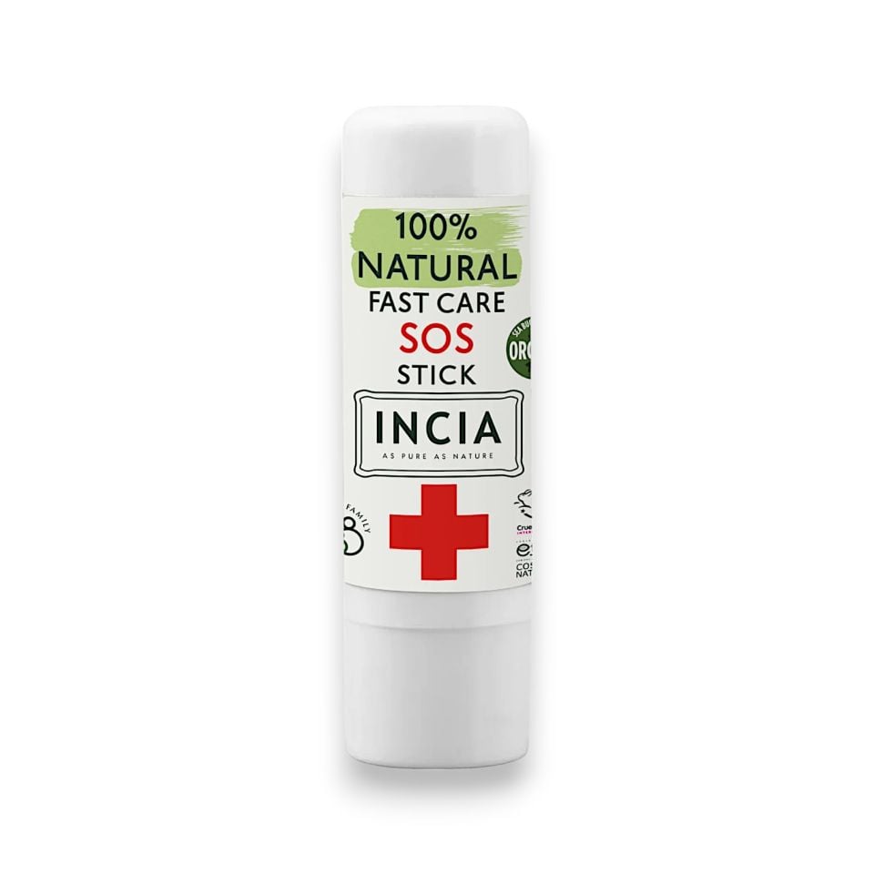 Incia Sos Stick Anlık Yatıştırıcı Organik Yalancı İğde Hızlı Koruma Bitkisel 6 gr
