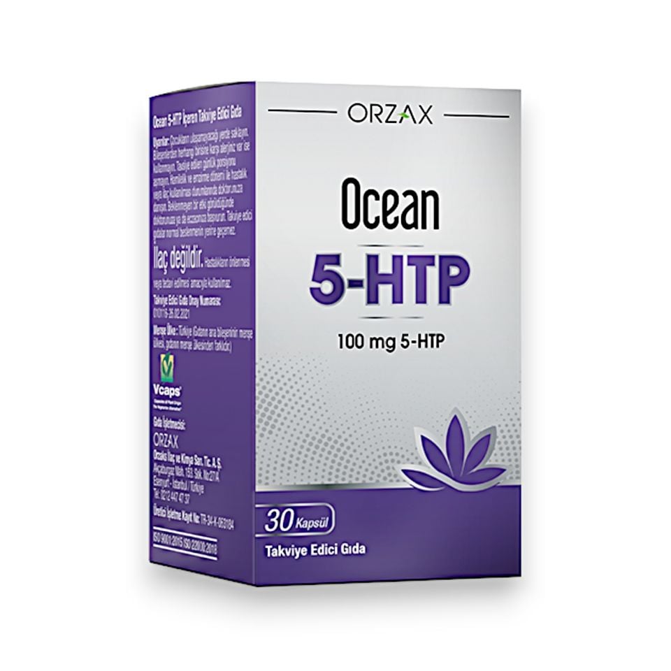 Ocean 5-HTP 100 Mg 30 Kapsül