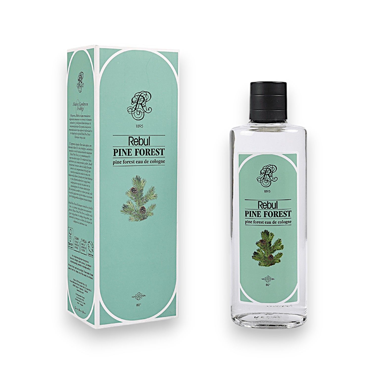 Rebul Pine Forest Kolonya Cam Şişe 250 ml