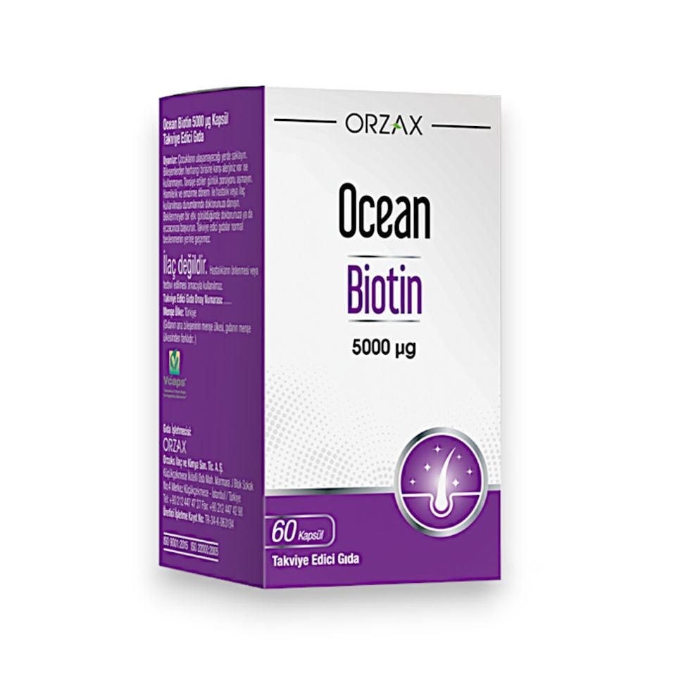 Ocean Biotin 5000 Mcg 60 Kapsul