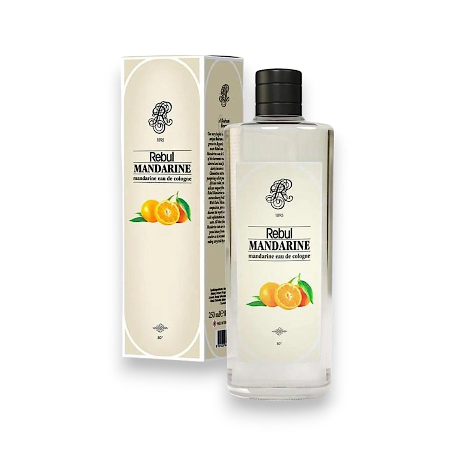 Rebul Mandarine Kolonya Cam Şişe 250 ml