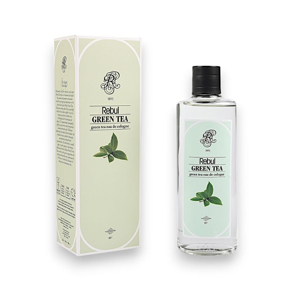 Rebul Green Tea Kolonya Cam Şişe 250 ml