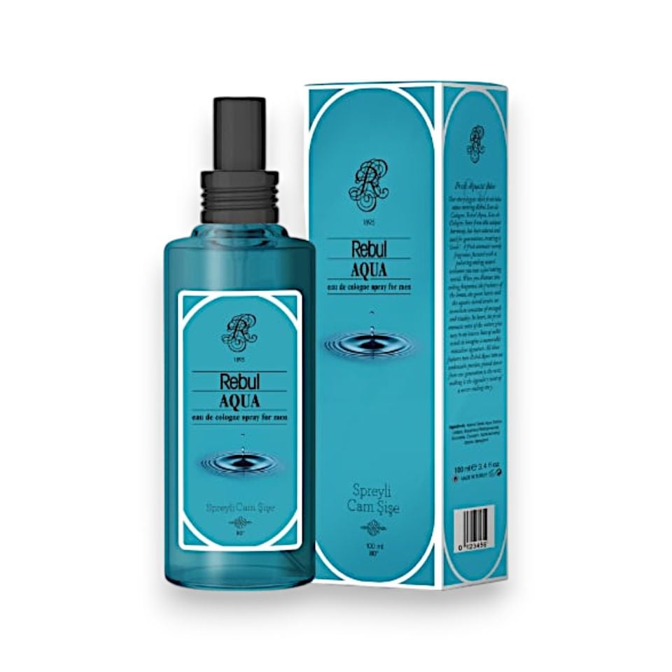 Rebul Kolonya Aqua Sprey Cam Şişe 100 ml