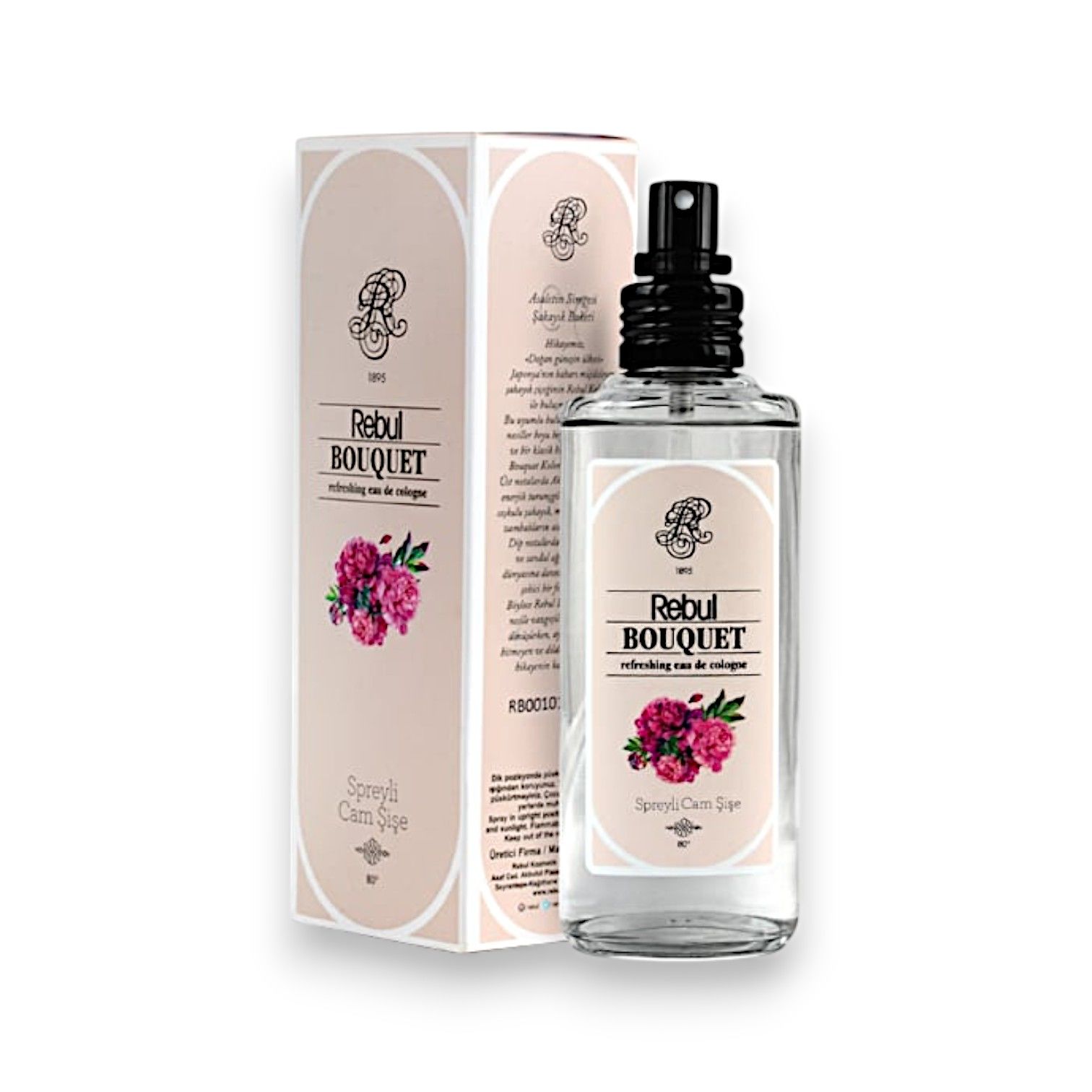 Rebul Kolonya Bouquet Sprey Cam Şişe 100 ml