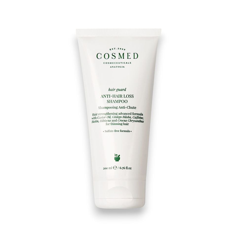 Cosmed Hair Guard Anti Hair Loss Shampoo - Sülfatsız Tuzsuz Saç Dökülmesine Karşı Şampuan 200 ml