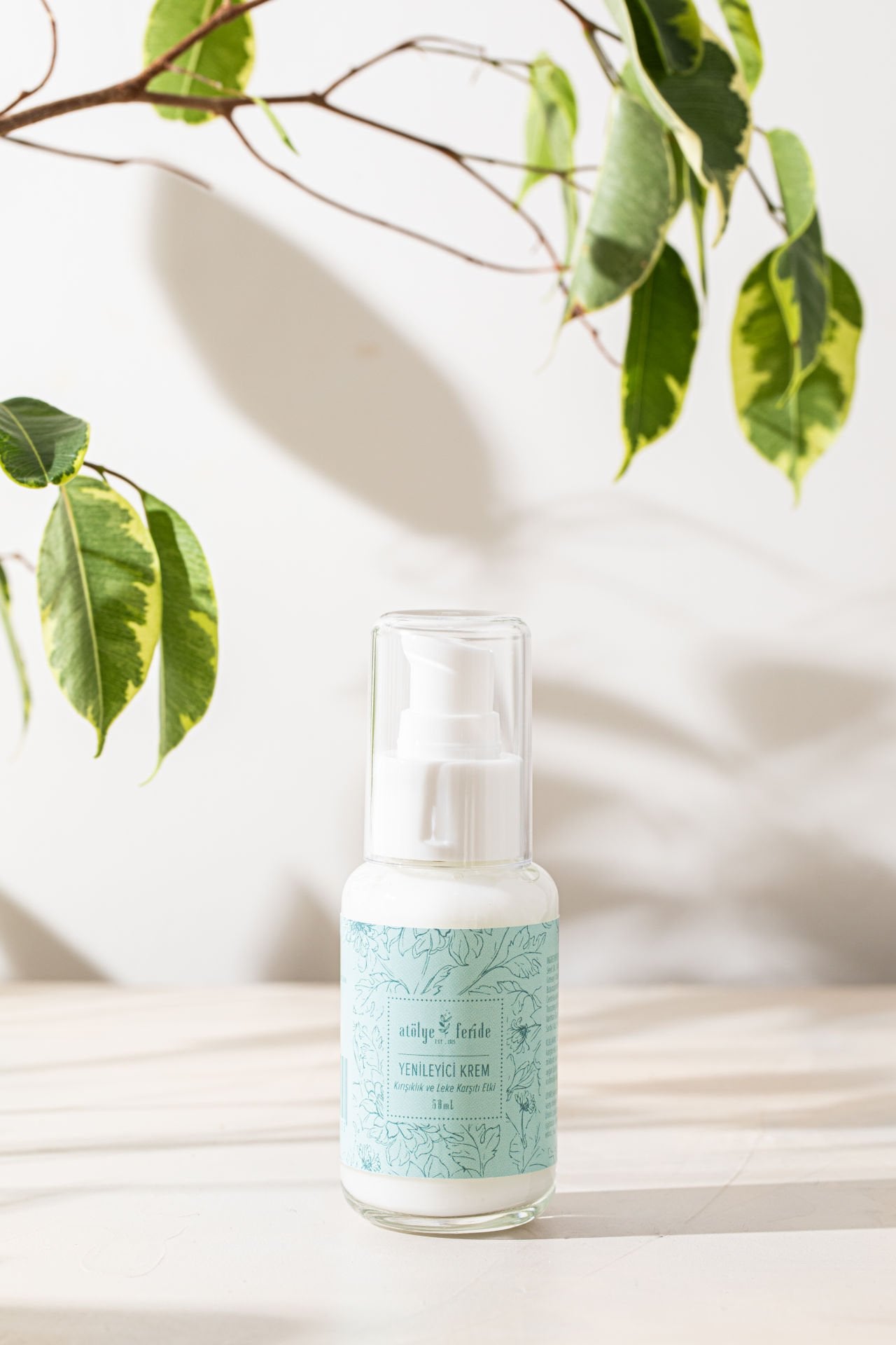 Atölye Feride Yenileyici Krem 50 mL (Kırışıklık ve Leke Karşıtı) (SKT:09/2026)