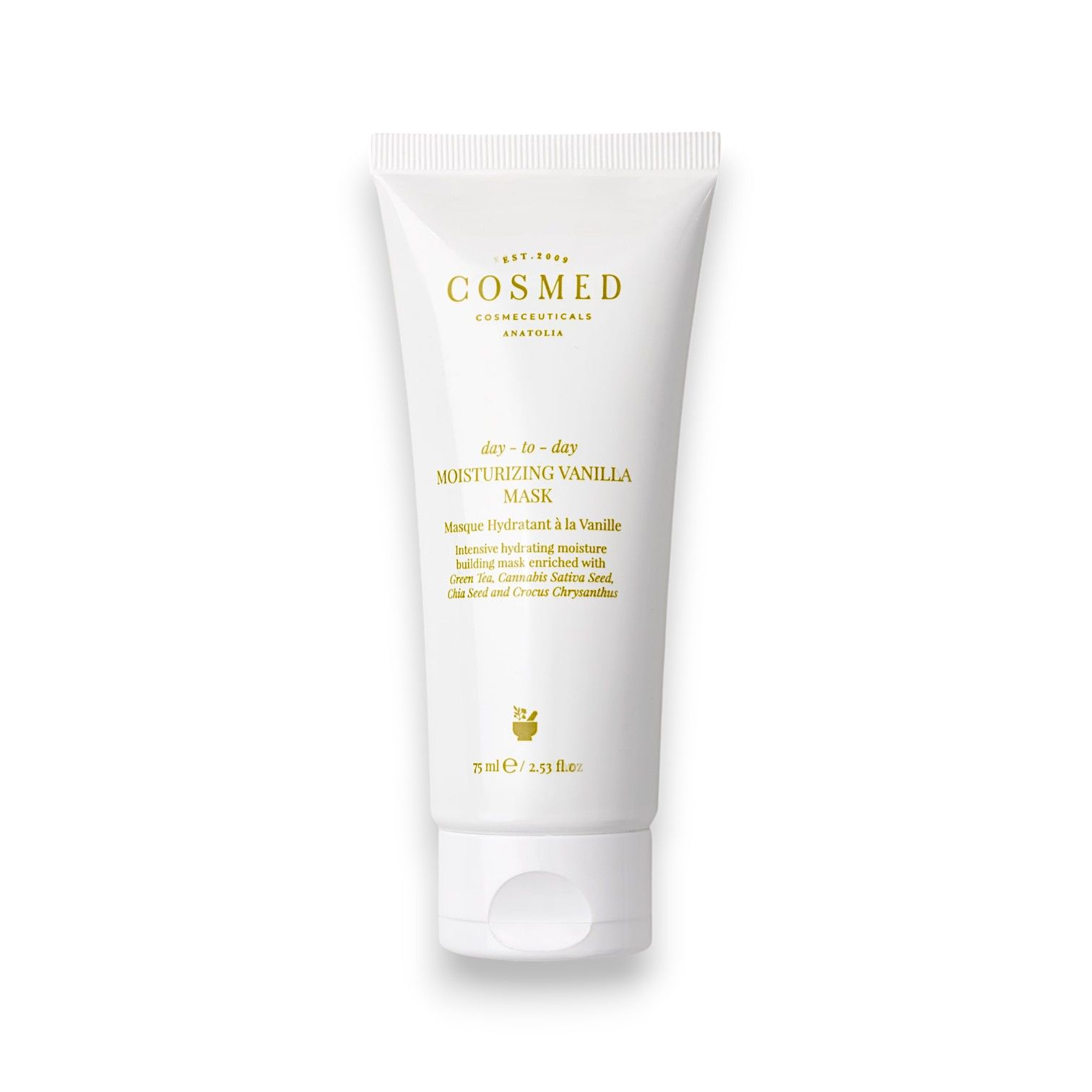 Cosmed Day To Day Moisturizing Vanilla Mask - Vanilyalı Nem Maskesi 75 ml