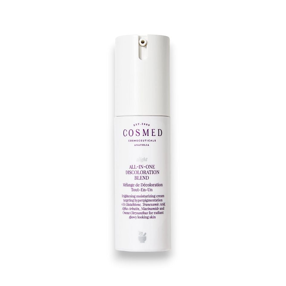 Cosmed Alight All-in-One Discoloration Blend - Leke Karşıtı Ton Eşitleyici Aydınlatıcı Bakım Kremi Traneksamik Asit Alfa Arbutin Glutatyon 30 ml