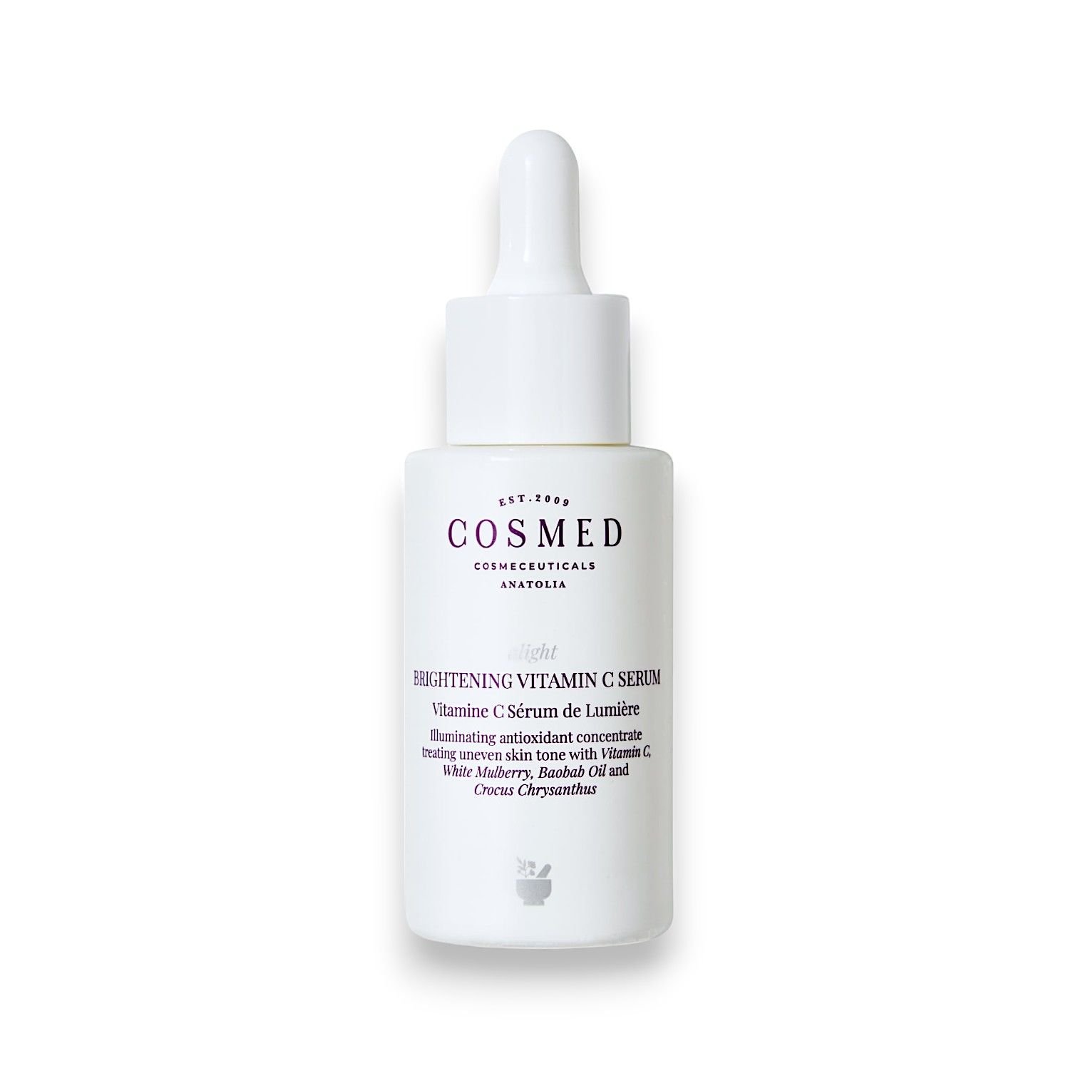 Cosmed Alight Brightening Vitamin C Serum - Aydınlatıcı ve Leke Karşıtı Etkili C Vitamini Serum - Cilt Tonu Eşitleyici 30 ml
