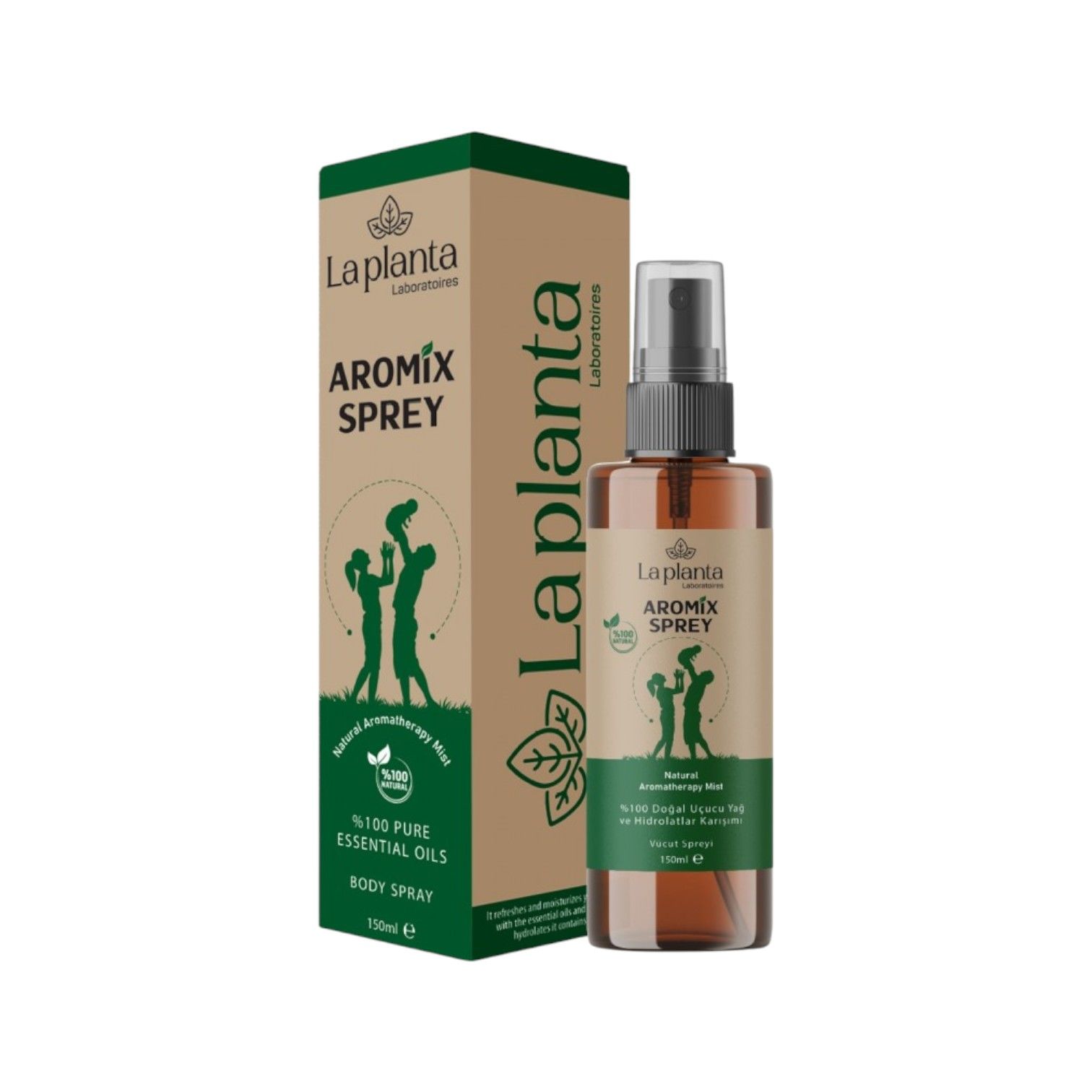 La Planta Laboratoires Aromix Doğal Sinek Kovucu Sprey 150 ml