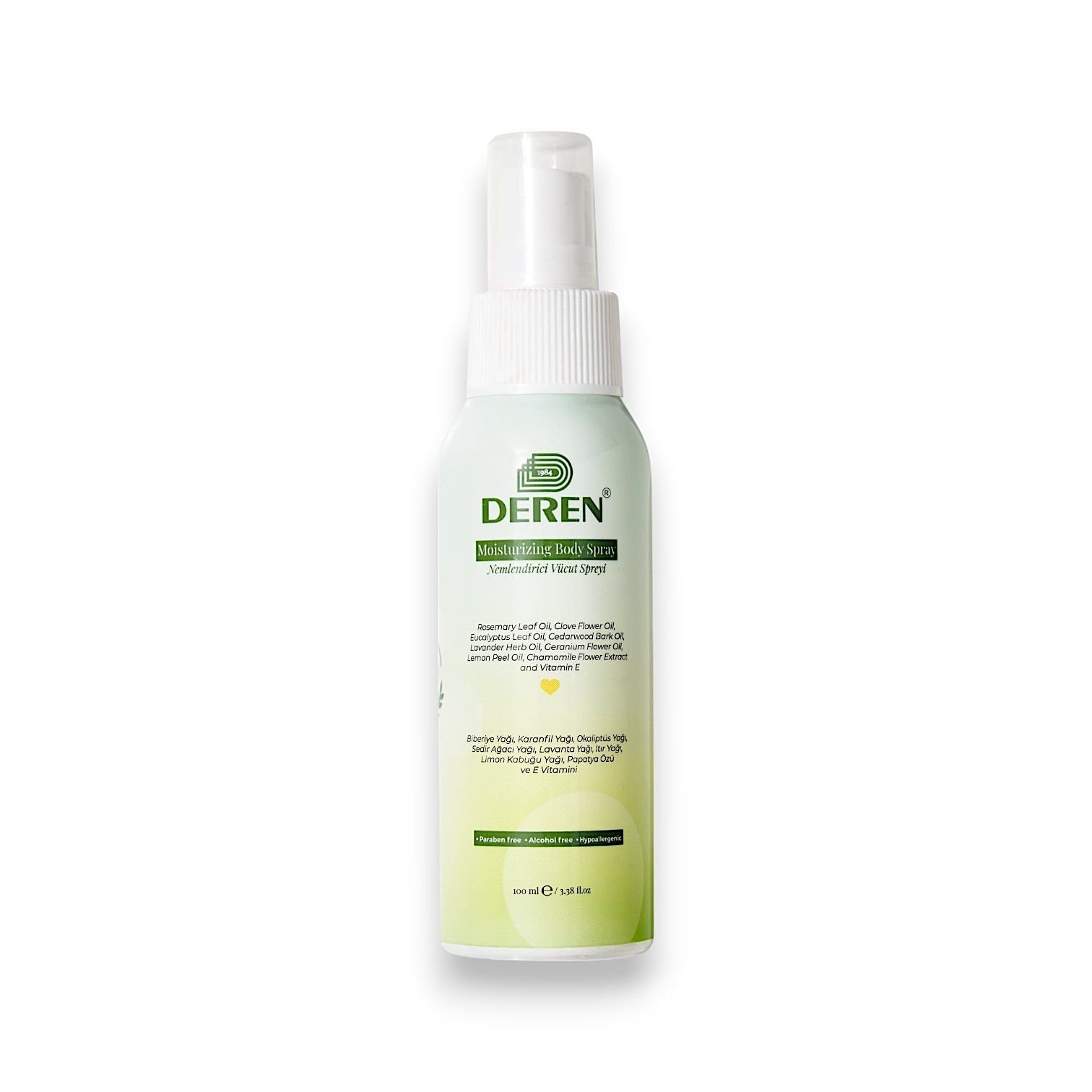 Cosmed Deren Nemlendirici Sinek Kovucu Sprey 100 ml