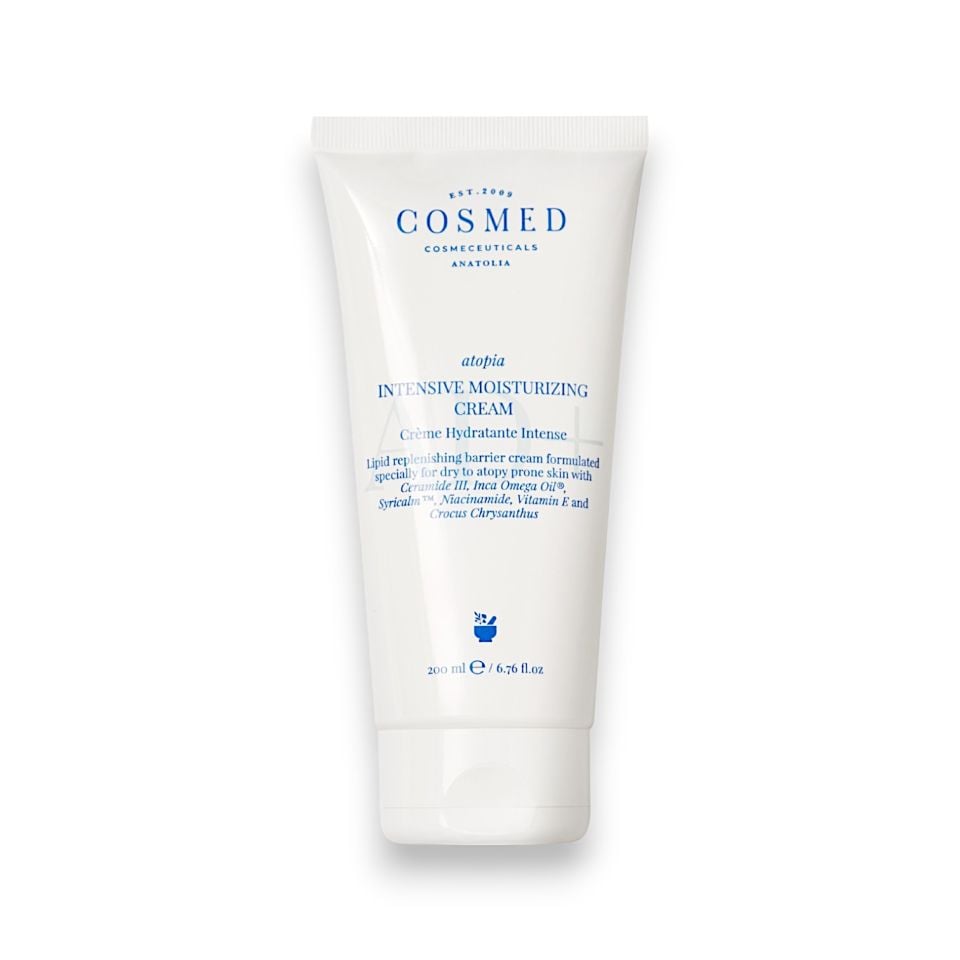 Cosmed Atopia Intensive Moisturizing Cream - Atopik Eğilimli veya Çok Kuru Ciltler İçin Yoğun Nemlendirici Yüz ve Vücut Kremi 200 mL