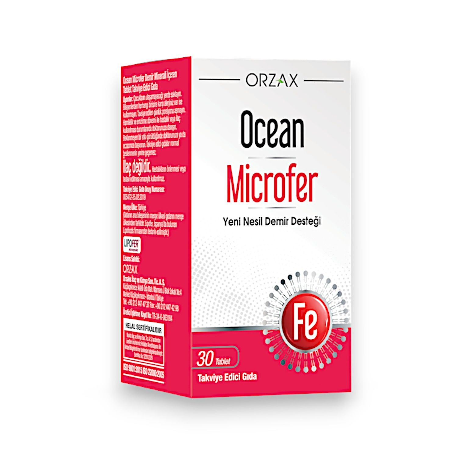 Ocean Microfer Yeni Nesil Demir 30 Tablet