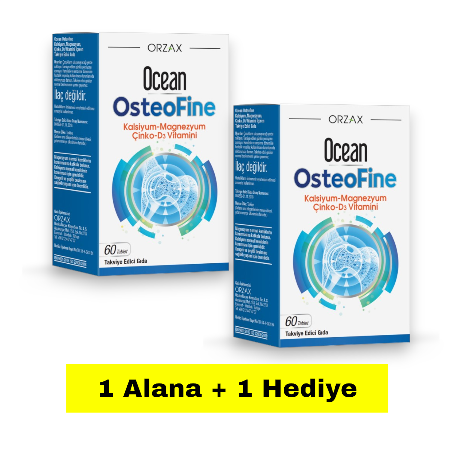 Ocean Osteofine Tablet 1 Alana 1 Hediye