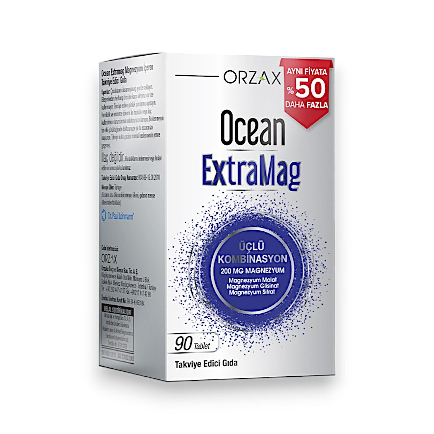 Ocean Extramag 90 Tablet Ekonomik Paket