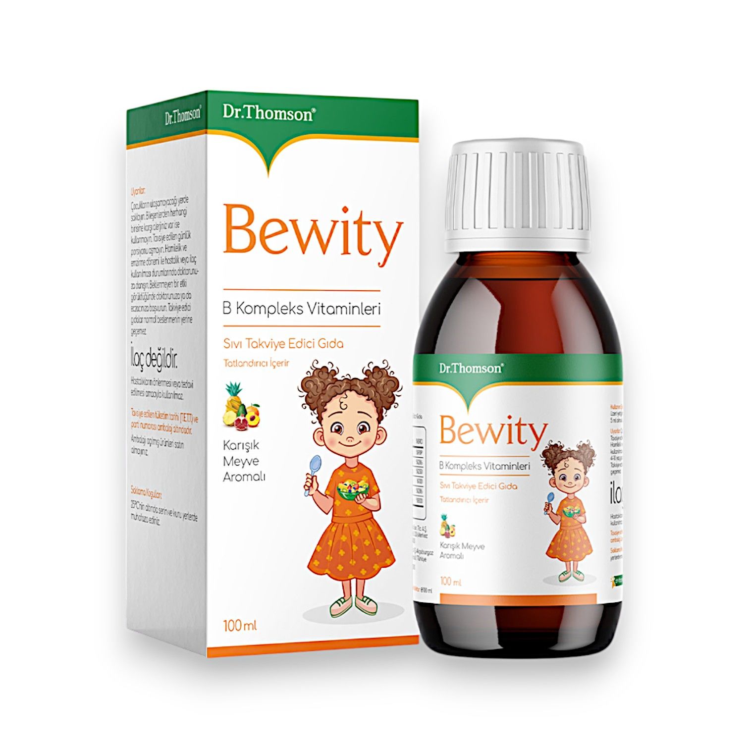 Dr. Thomson Bewity B Kompleks Vitamin Şurup 100 ml