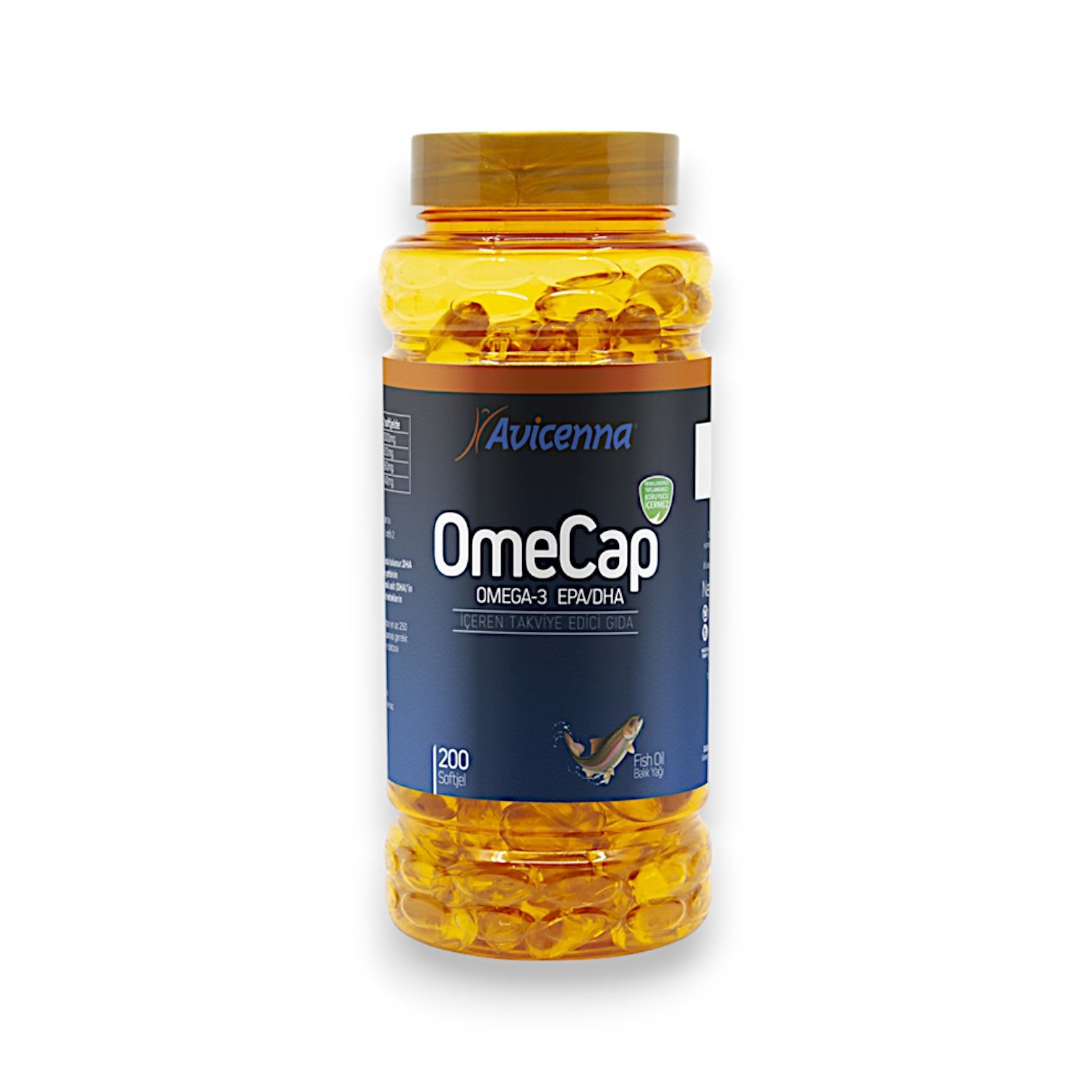 Avicenna Omecap Omega-3 200 Kapsül