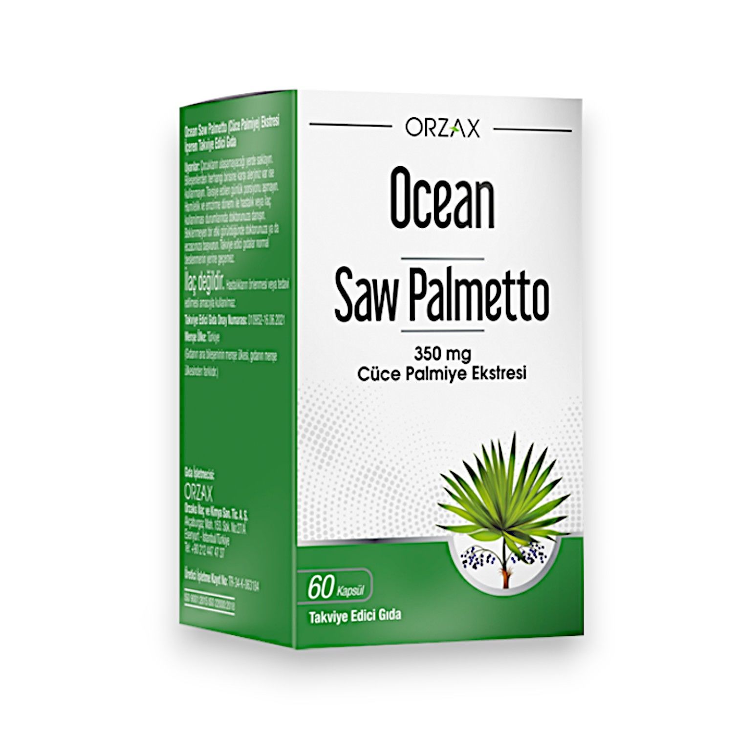 Ocean Saw Palmetto 350 Mg 60 Kapsül