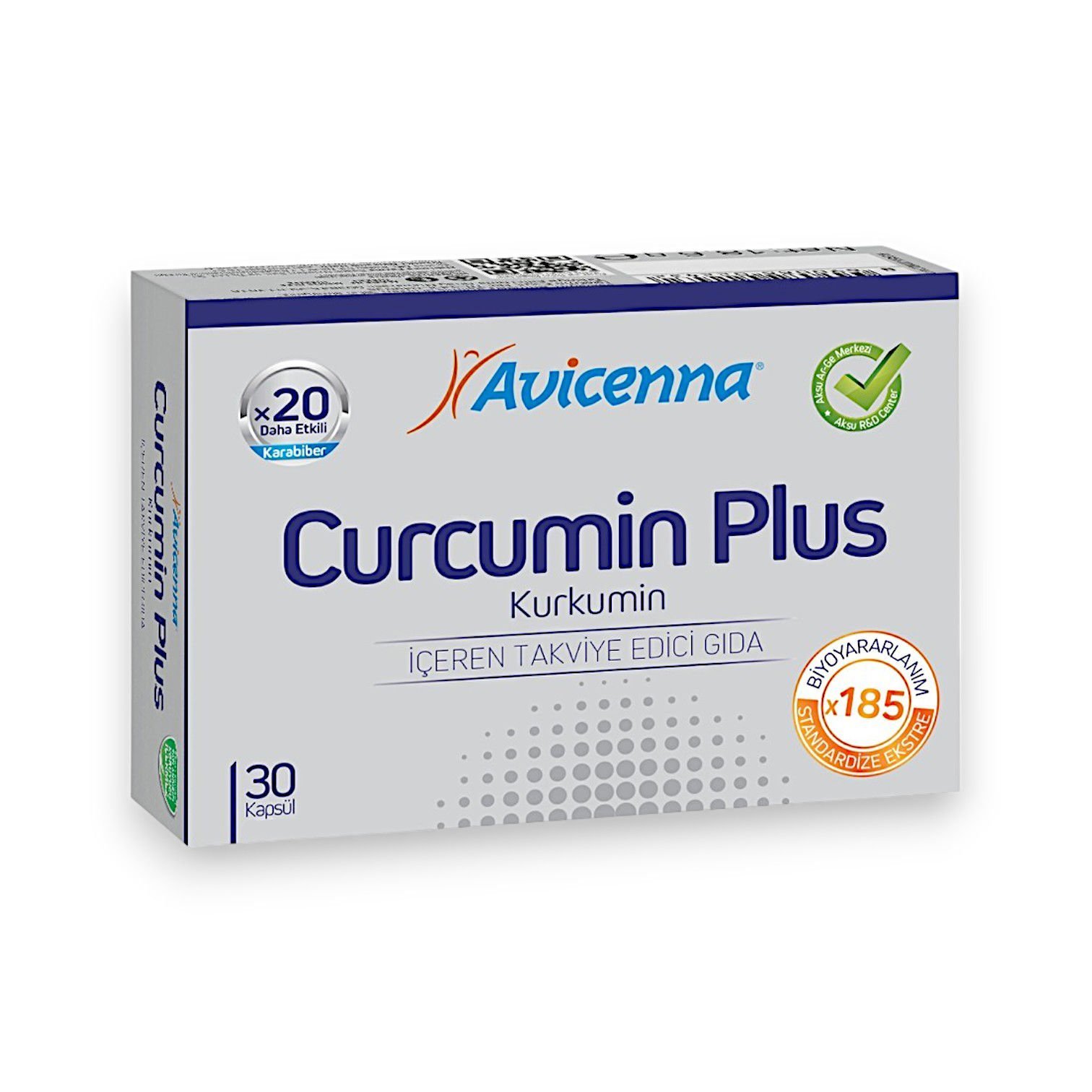 Avicenna Curcumin Plus Kurkumin 30 Kapsül
