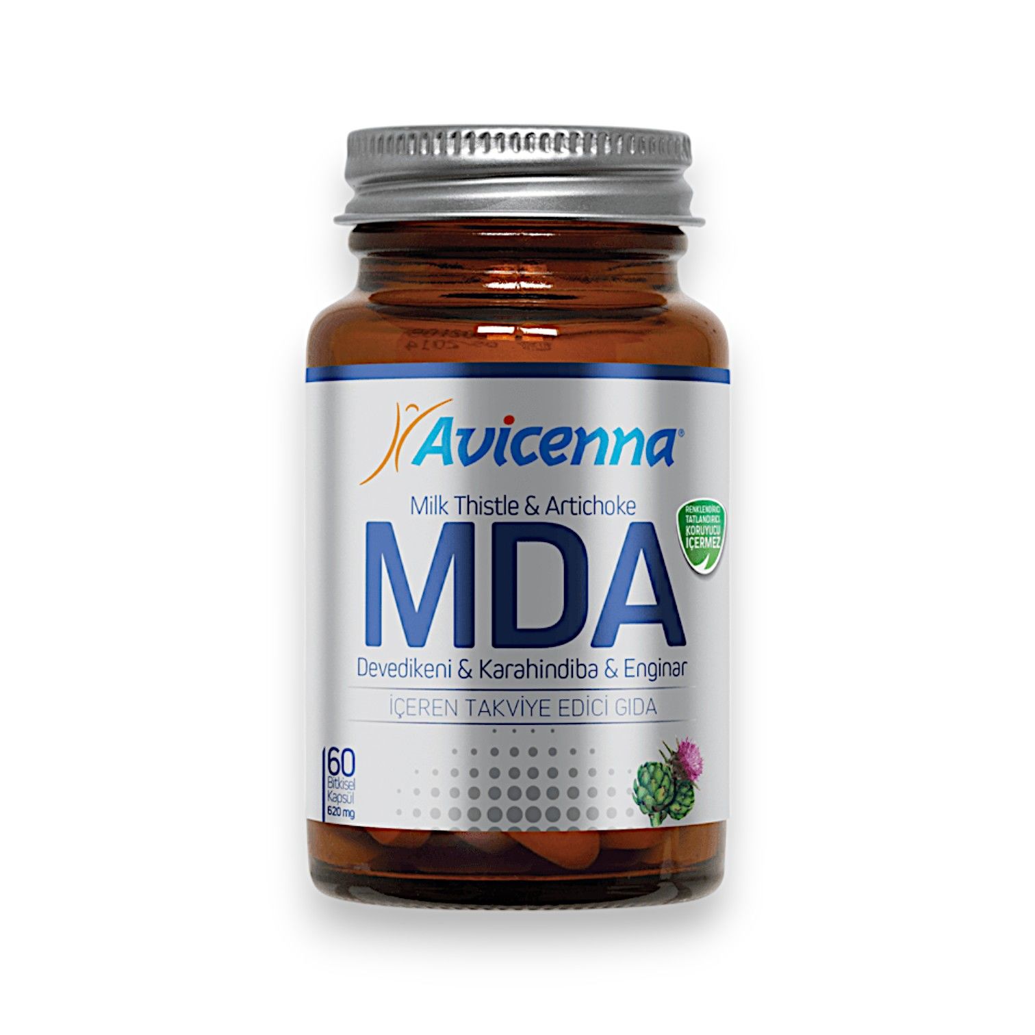 Avicenna MDA Devedikeni - Karahindiba - Enginar İçeren 60 Kapsül