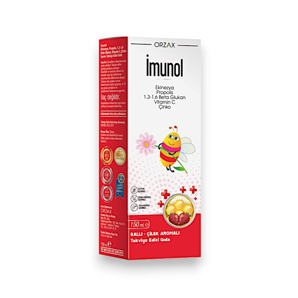 Ocean Imunol Ekinezya Propolis Beta Glukan 150 mL Şurup