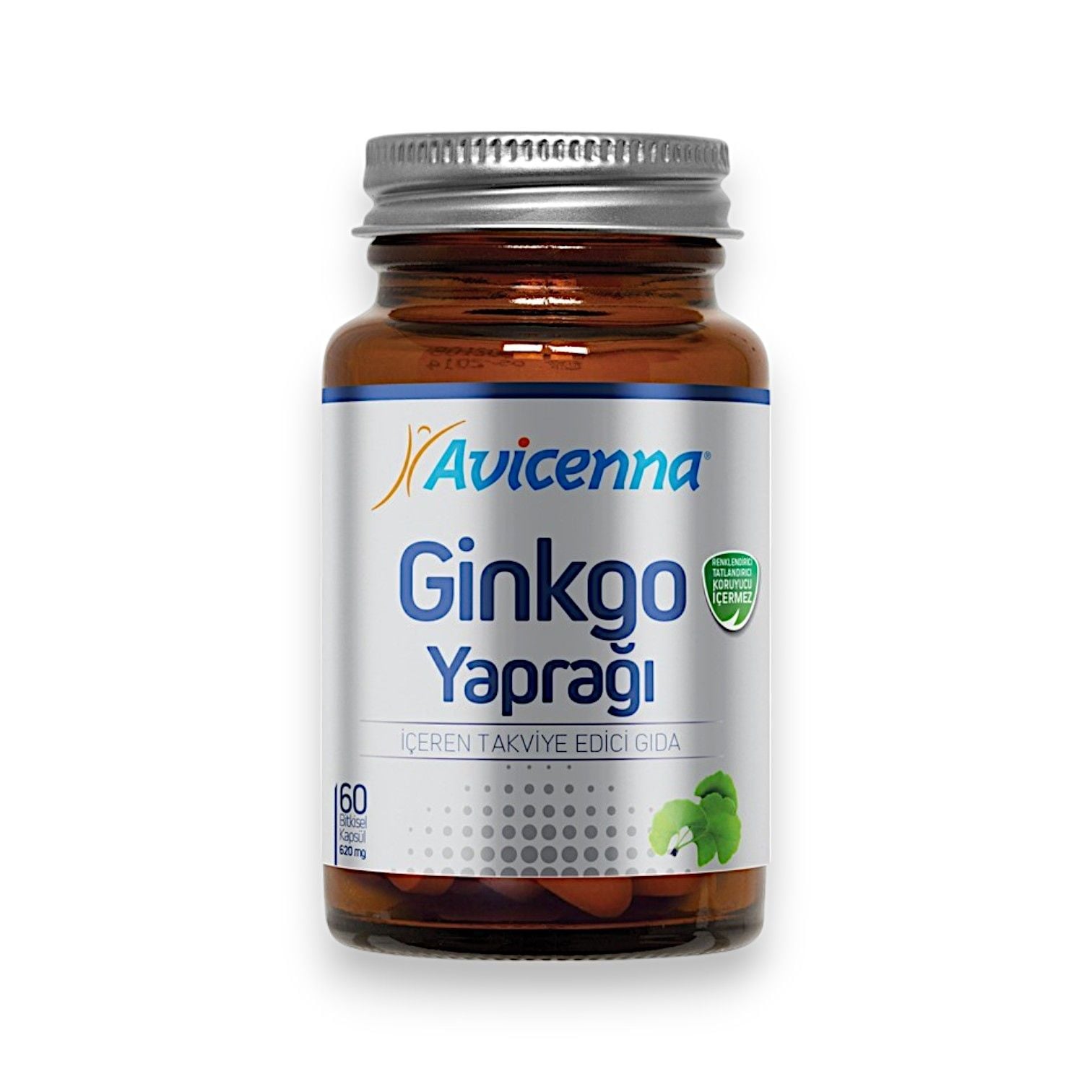 Avicenna Ginkgo Biloba Yaprağı İçeren 60 Bitkisel Kapsül