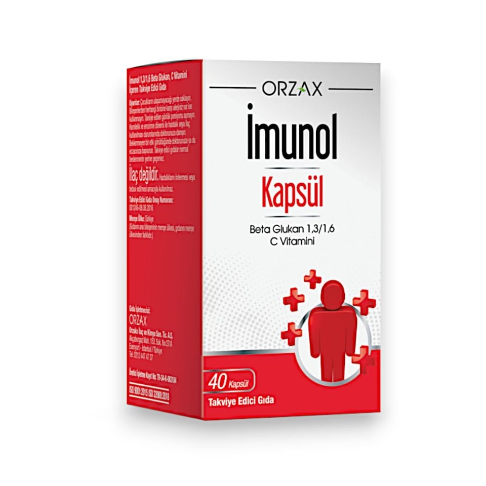 Ocean Imunol Beta Glukan 40 Kapsül