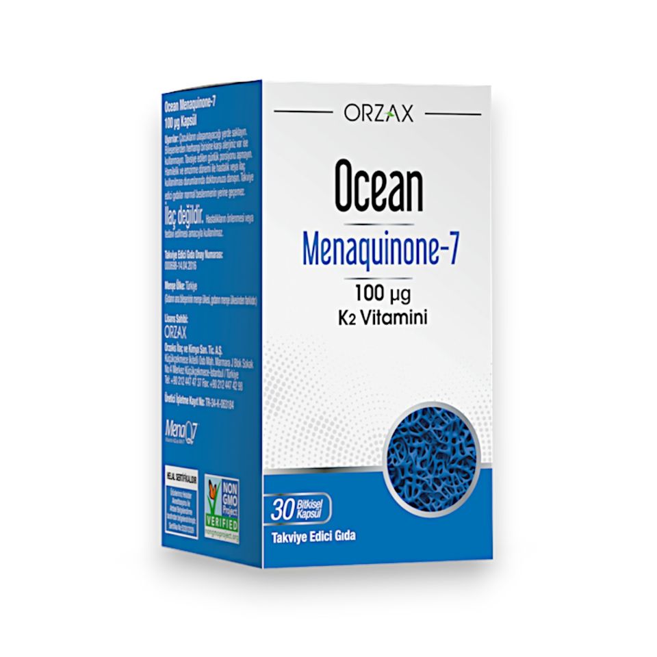 Ocean Menaquinone-7 MK-7 30 Kapsül