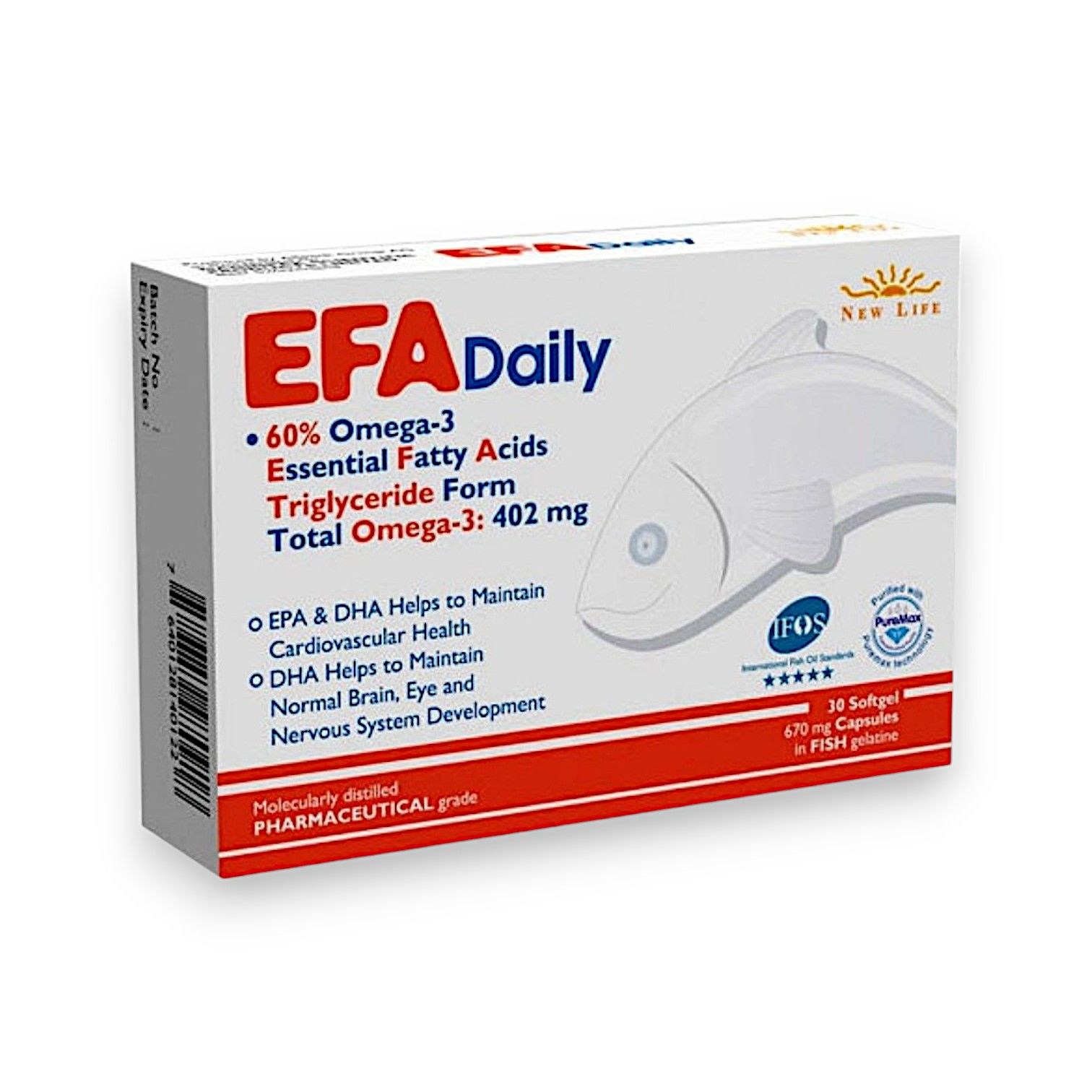 New Life EFA Daily 30 Kapsül