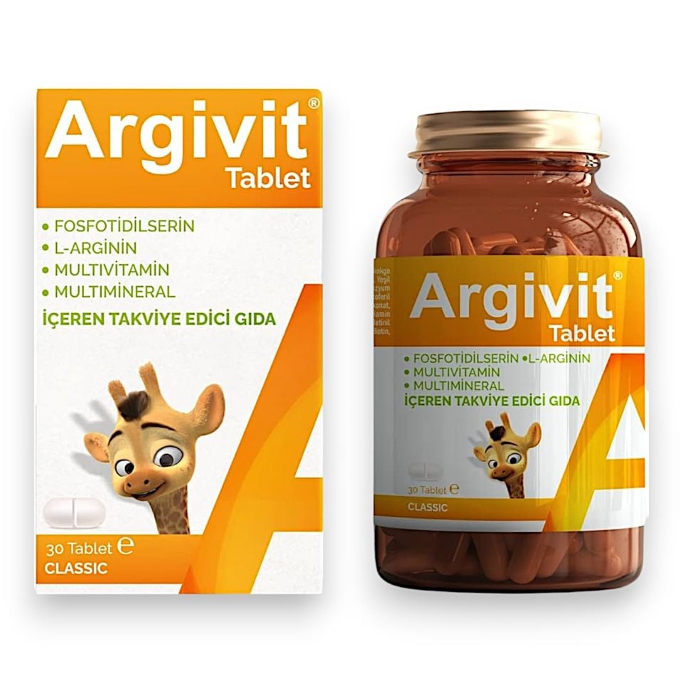 Argivit Classic Takviye Edici Gıda 30 Tablet