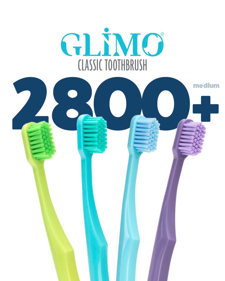 Glimo Classic Medium 2800+ Diş Fırçası