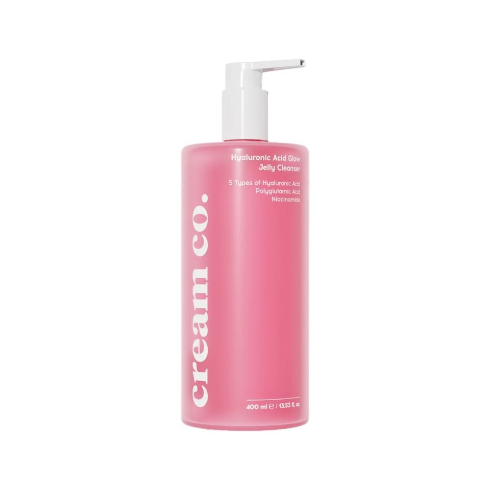 Cream Co. Hyaluronic Acid Glow Jelly Cleanser 400 ml
