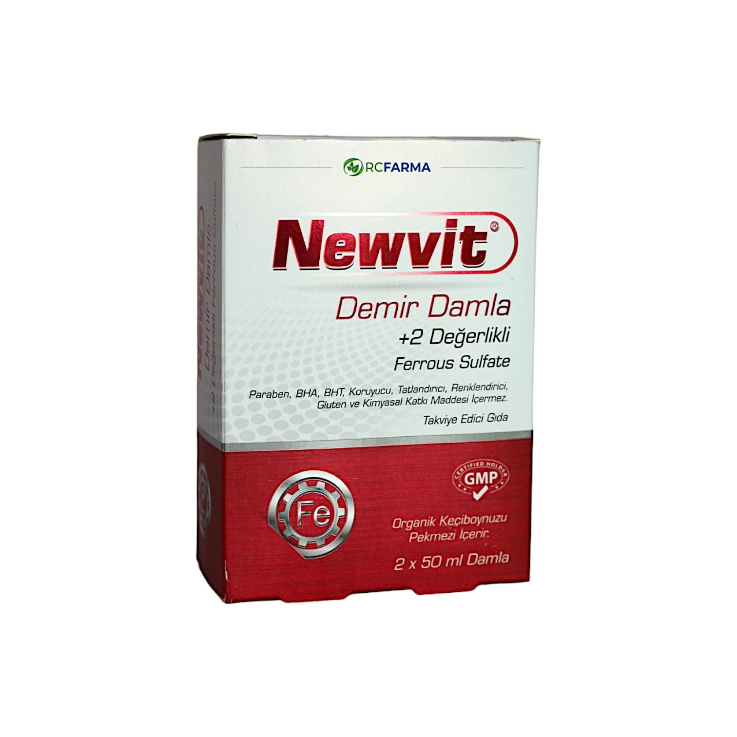 Newvit Demir Damla 2x50 mL