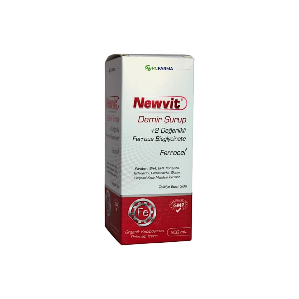 Newvit Demir Şurup 200 mL