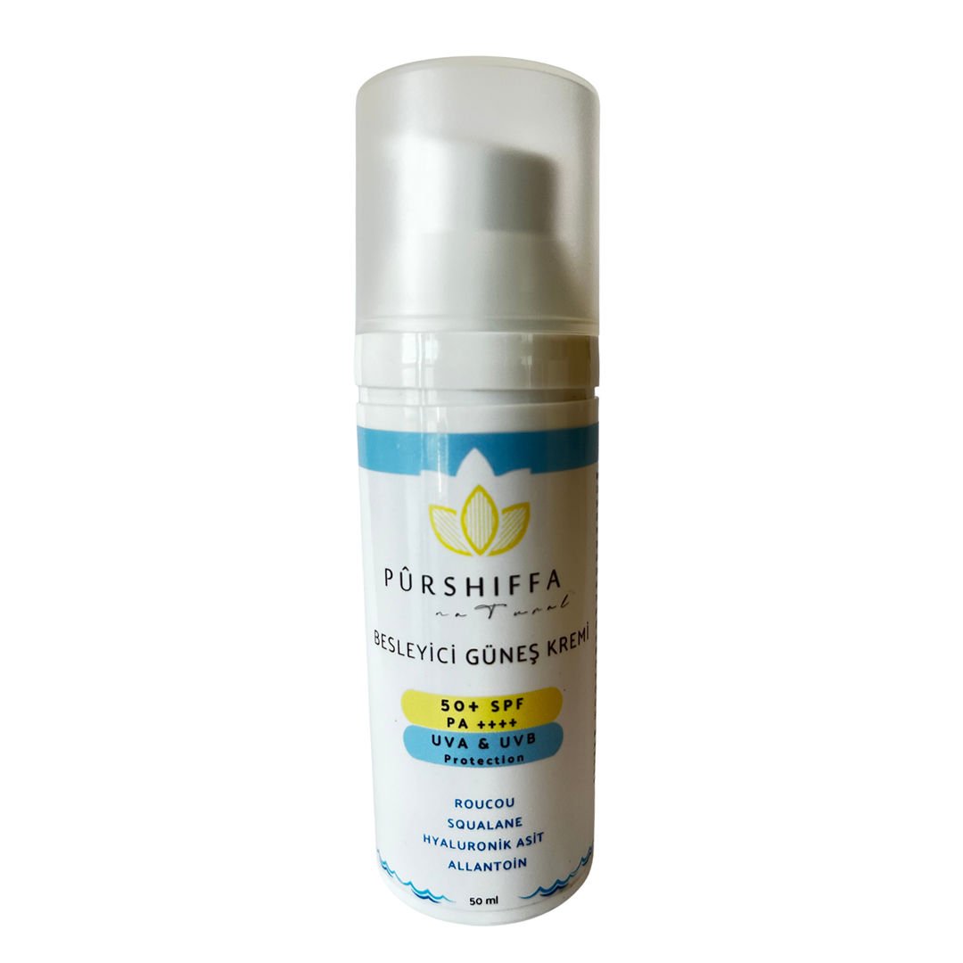 Pürshiffa Besleyici Güneş Kremi (Su Bazlı) 50 ml