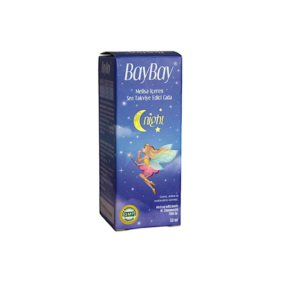 BayBay Melisa İçeren Sıvı Takviye Edici Gıda 50 mL