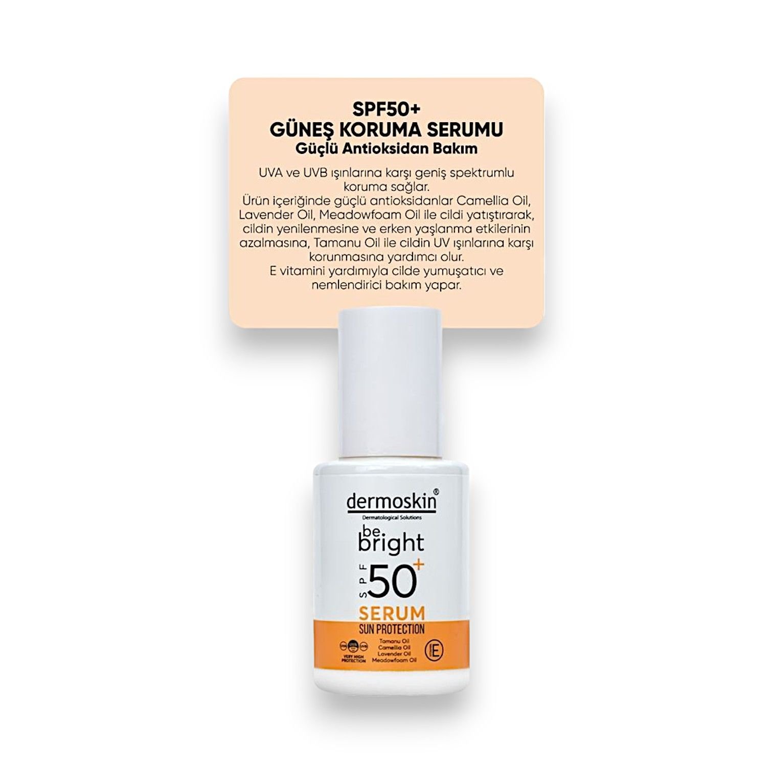 Dermoskin Be Bright SPF50+ Sun Protection Serum 30 mL