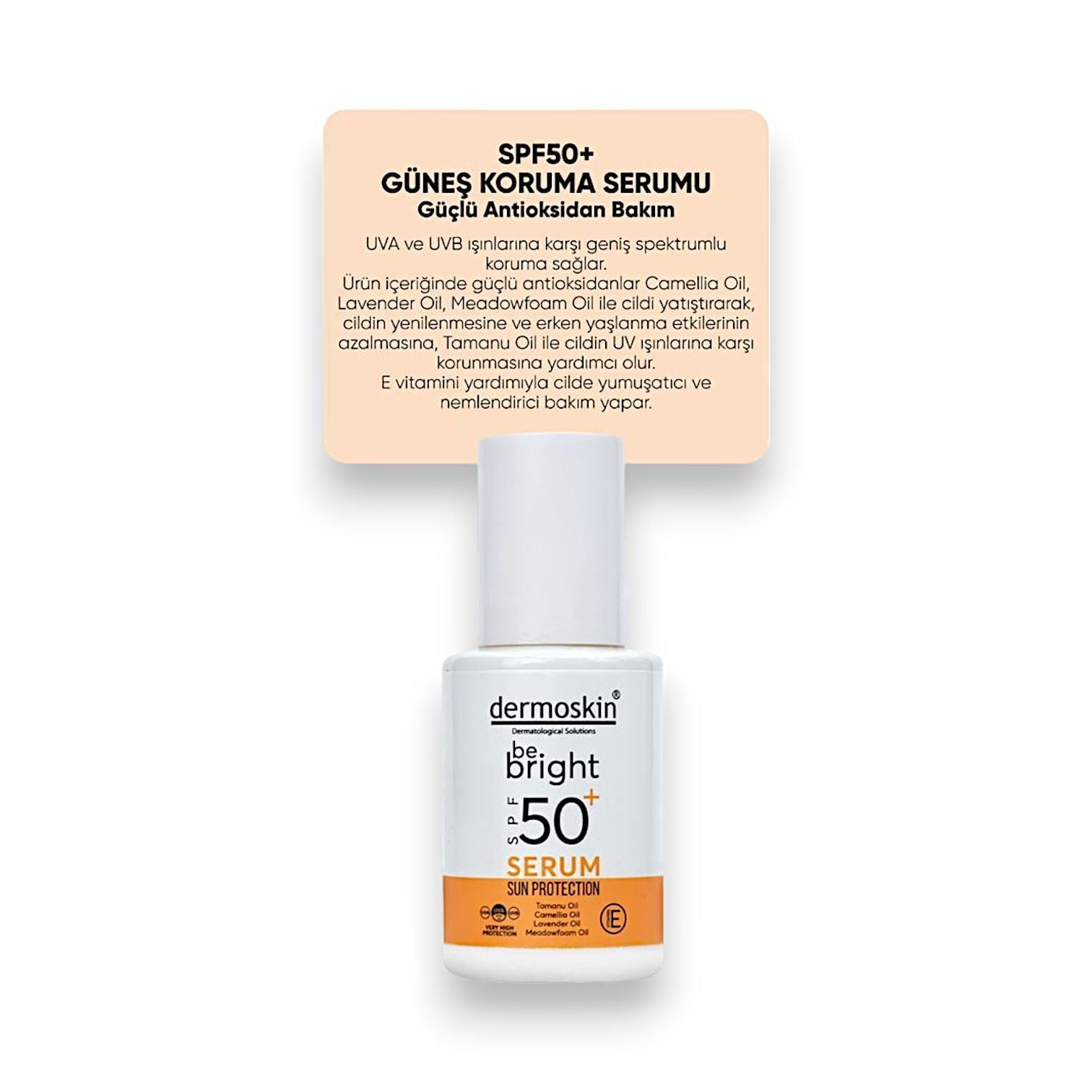 Dermoskin Be Bright SPF50+ Sun Protection Serum 30 mL