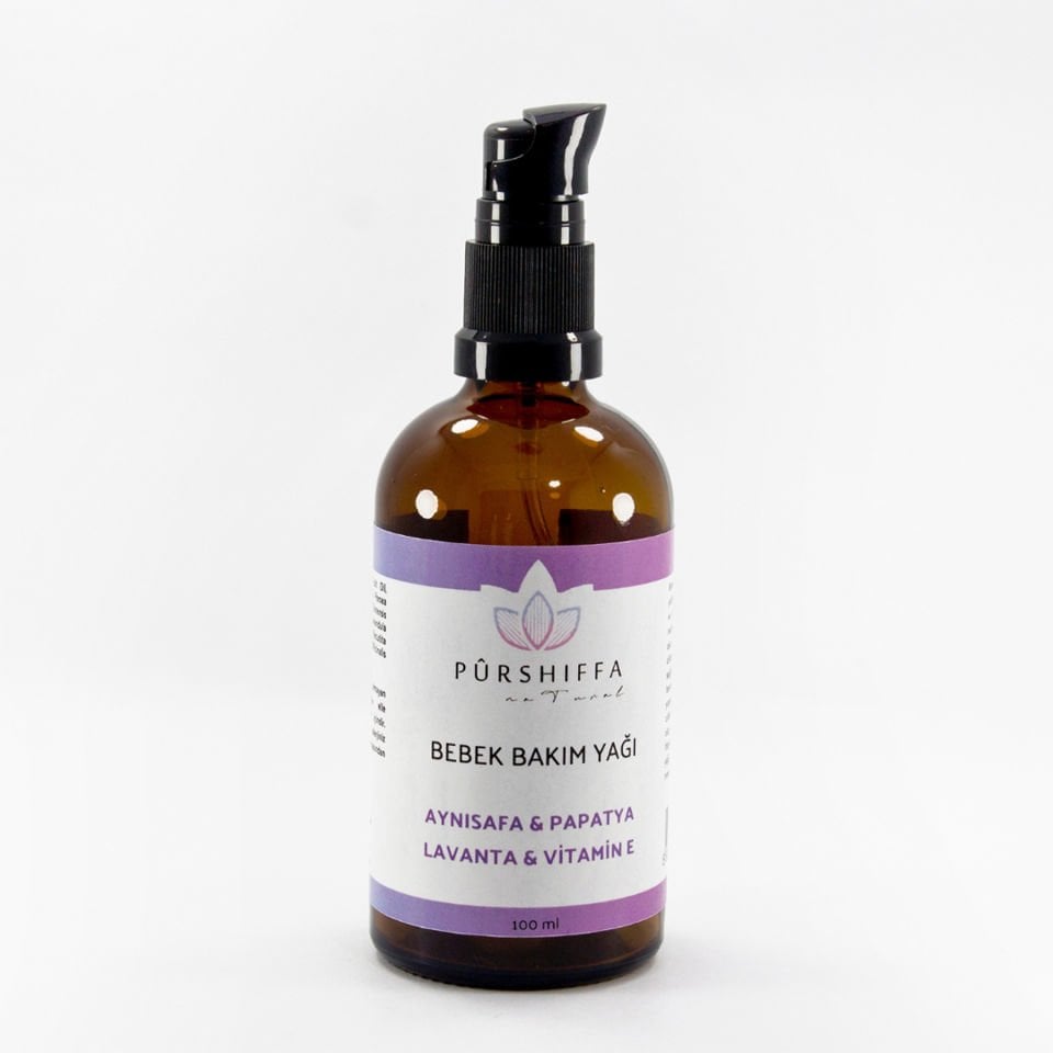Pürshiffa Doğal Bebek Bakım Yağı 100 ml