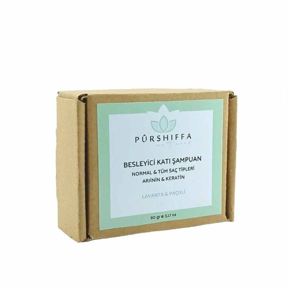 Pürshiffa Besleyici Katı Şampuan 90 gr