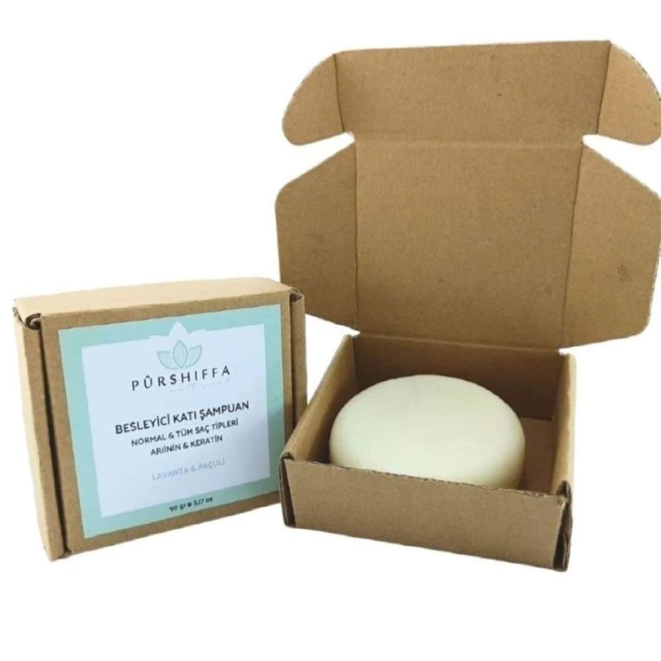 Pürshiffa Besleyici Katı Şampuan 90 gr