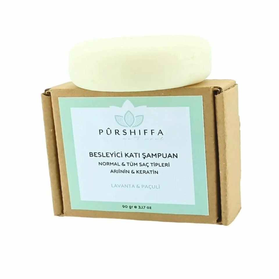 Pürshiffa Besleyici Katı Şampuan 90 gr