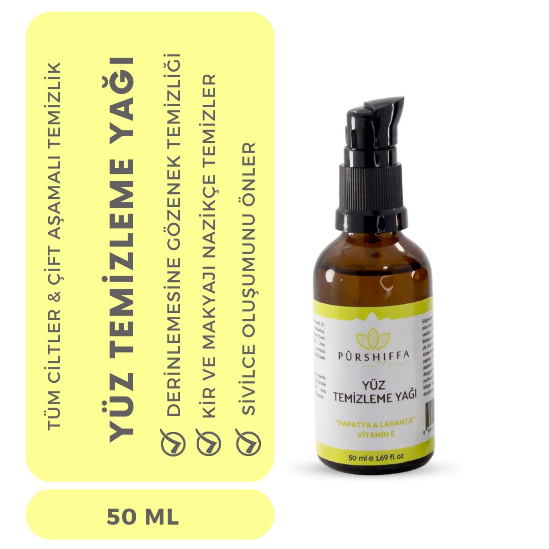 Pürshiffa Yüz Temizleme Yağı 50 ml
